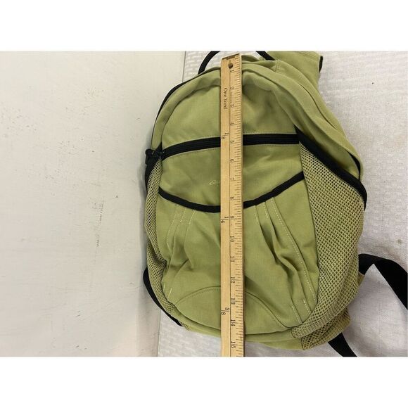 Eddie Bauer green backpack 13x15 mesh - Picture 5 of 5